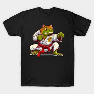 Tiger frog karate T-Shirt